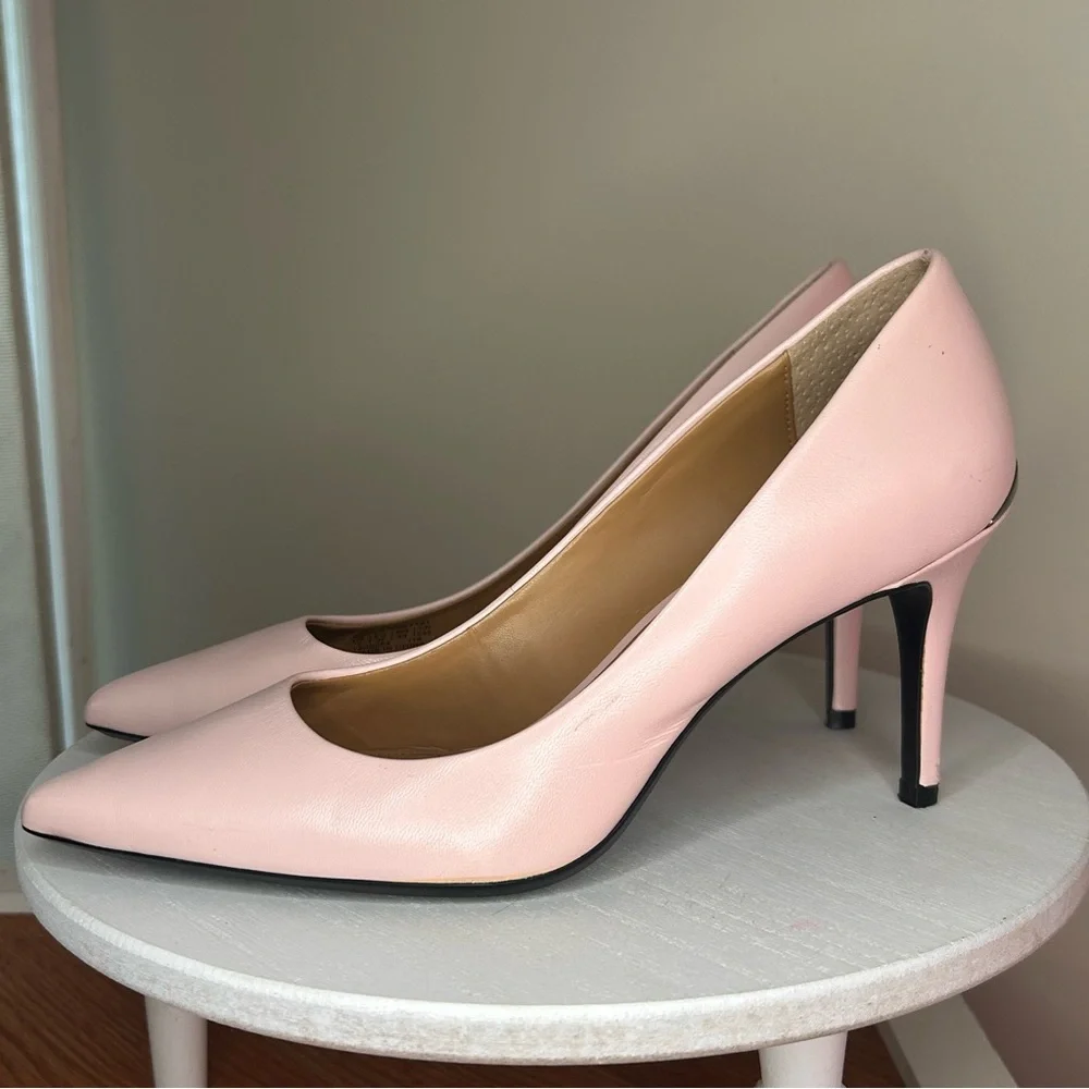 Calvin Klein Gayle Pump Heels Pale Powder Pink Womens - Picture 16 of 16